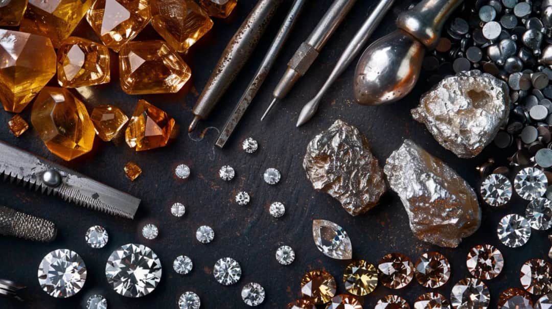 Cena srebra, bursztynu i diamentu za kg - Aktualne notowania